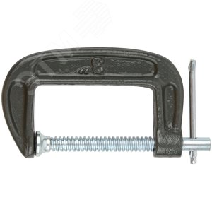 Изображение товара Струбцина тип ''G'' усиленная 75 мм (3'') (шт)