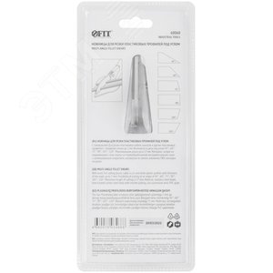 Ножницы для резки пластиковых профилей под углом с наковальней, 215 мм - фото 4