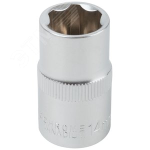 Головка 6-гранная CrV 1/2'' 14 мм - фото 2