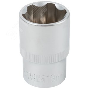 Головка 6-гранная CrV 1/2'' 19 мм - фото 2