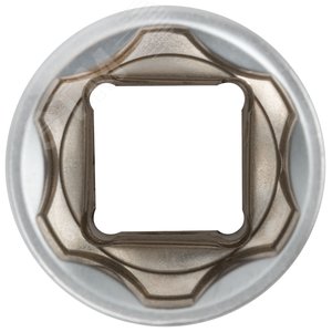 Головка 6-гранная CrV 1/2'' 19 мм - фото 4