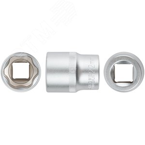 Изображение товара Головка 6-гранная CrV 1/2'' 22 мм (шт)