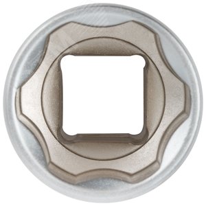 Головка 6-гранная CrV 1/2'' 22 мм - фото 4