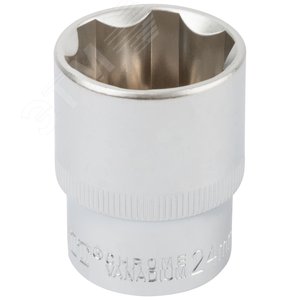 Головка 6-гранная CrV 1/2'' 24 мм - фото 2