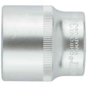 Головка 6-гранная CrV 1/2'' 30 мм - фото 1