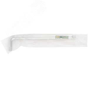 Вороток L-образный CrV 1/2''x250x60 мм - фото 3