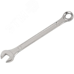 Ключ комбинированный ''Хард'', хромированное покрытие 8 мм - фото 2