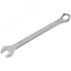 Ключ комбинированный ''Хард'', хромированное покрытие 10 мм - фото 2