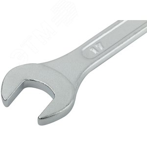 Ключ комбинированный ''Хард'', хромированное покрытие 17 мм - фото 5