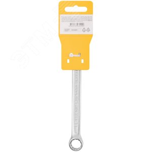 Ключ комбинированный усиленный ''Гранд'', CrV, холодный штамп 13 мм - фото 4