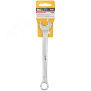 Ключ комбинированный усиленный ''Гранд'', CrV, холодный штамп 15 мм - фото 3