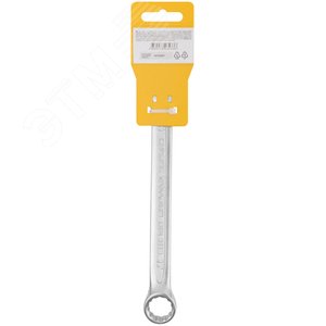 Ключ комбинированный усиленный ''Гранд'', CrV, холодный штамп 17 мм - фото 4