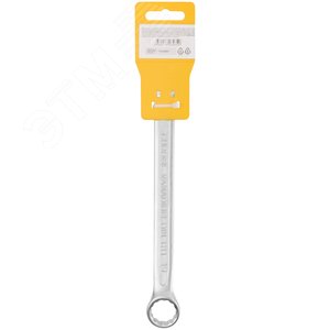 Ключ комбинированный усиленный ''Гранд'', CrV, холодный штамп 19 мм - фото 4