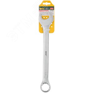 Ключ комбинированный усиленный ''Гранд'', CrV, холодный штамп 27 мм - фото 3