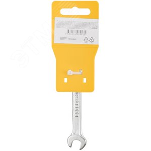 Ключ рожковый ''Хард'', хромированное покрытие 9х11 мм - фото 4