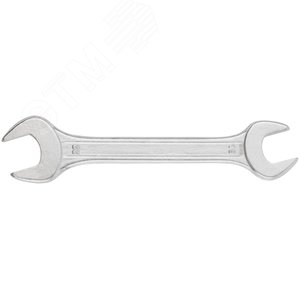 Ключ рожковый ''Хард'', хромированное покрытие 19х22 мм - фото 1