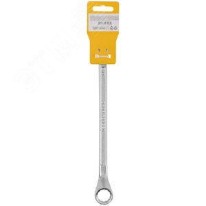 Ключ накидной ''Хард'', хромированное покрытие 17х19 мм - фото 2