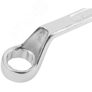 Ключ накидной ''Хард'', хромированное покрытие 17х19 мм - фото 6