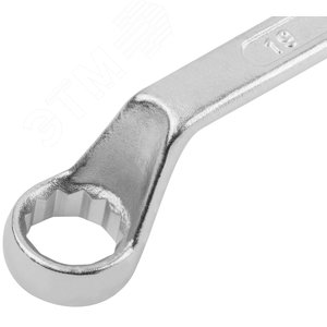 Ключ накидной ''Хард'', хромированное покрытие 19х22 мм - фото 8