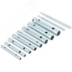 Ключи трубчатые, набор 10 шт (6-22 мм) - фото 2