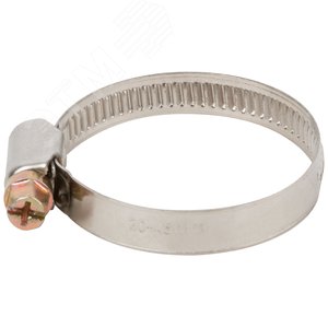 Изображение товара Хомут обжимной (нержавеющая сталь) 30-45 мм (шт)