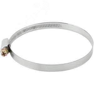 Изображение товара Хомут обжимной (нержавеющая сталь) 70-90 мм (шт)