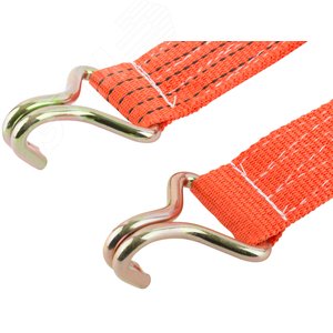 Ремень для крепления груза, храповый механизм 196 мм, лента 50 мм x 10 м, 2000 / 4000 кг - фото 4