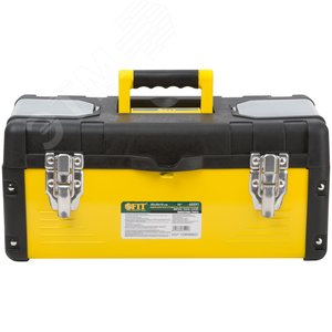 Изображение товара Ящик для инструмента пластиковый 16'' (40x20x19 см) металл.замки, стенки стальные (шт)