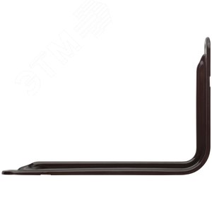 Уголок-кронштейн усиленный коричневый 160 х 250 мм (1,0 мм) 65968 FIT - 2