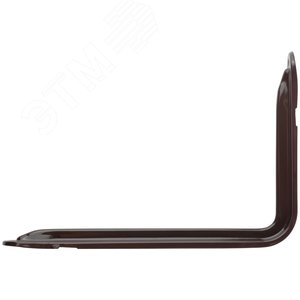 Уголок-кронштейн усиленный коричневый 200 х 300 мм (1,0 мм) 65973 FIT - 2