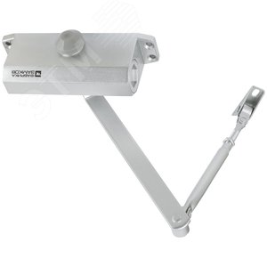 Изображение товара Доводчик дверной ''Фабрика замков'' на стальной тяге, серебро 40-60 кг (шт)