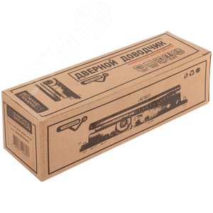 Доводчик дверной ''Фабрика замков'' на стальной тяге, белый 40-60 кг - фото 2