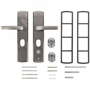 Комплект ручек для китайских дверей (''Стандарт'' РН-СТ222Y), универсальный - фото 4