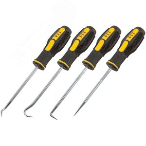 Набор монтажных захватов 4 шт, прорезиненные ручки - фото 2