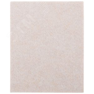 Подкладка для мебели самоклеящаяся сплошная 80x100 мм, 1 шт., войлок - фото 1