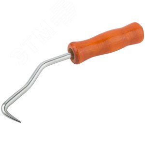 Крюк для вязки арматуры, деревянная ручка 220 мм 68151 FIT - 2