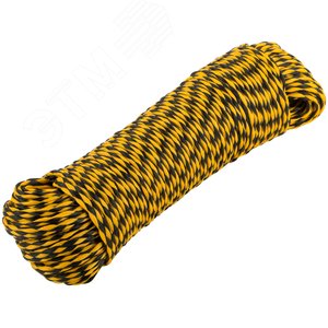 Веревка полиэтиленовая, 1500 текс, 6 мм х 20 м, р/н= 315 кгс - фото 2