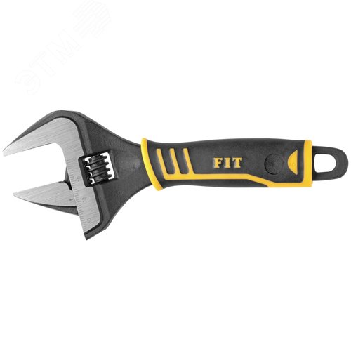 Ключ разводной Универсал (шкала,увеличен. захват, прорезин. ручка) 150 мм - фото 1