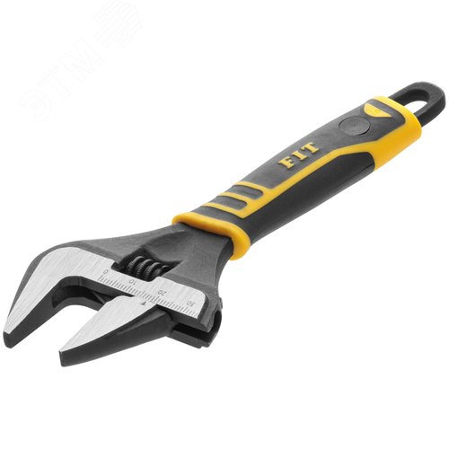 Ключ разводной Универсал (шкала,увеличен. захват, прорезин. ручка) 150 мм - фото 2