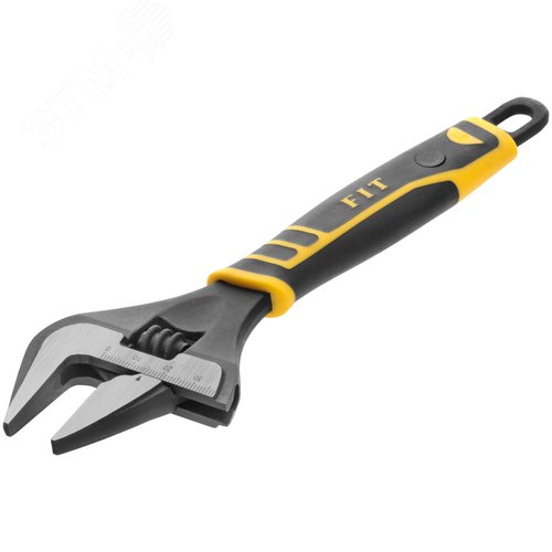 Ключ разводной Стайл, узкие губки, шкала, экстра увеличенный захват, прорезиненная ручка 200 мм, 39 мм - фото 2