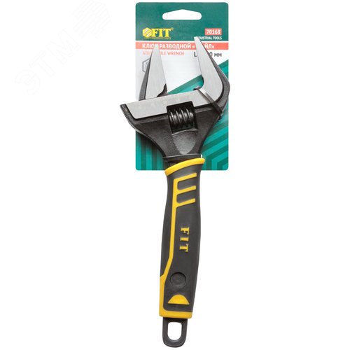 Ключ разводной Стайл, узкие губки, шкала, экстра увеличенный захват, прорезиненная ручка 250 мм, 50 мм - фото 3