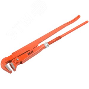 Ключ трубный газовый Профи 90 гр (тип L), CrV сталь 2'' (500 мм) - фото 2