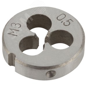 Плашка метрическая, легированная сталь М3х0.5 мм 70820 FIT - 2