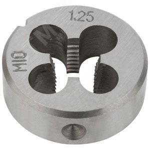 Плашка метрическая, легированная сталь М10х1.25 мм - фото 2