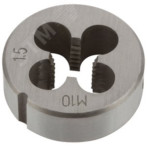 Плашка метрическая, легированная сталь М10х1.5 мм - фото 2