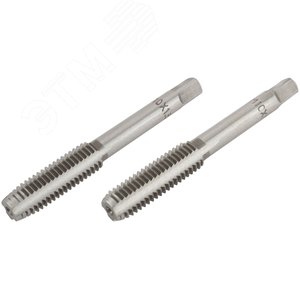 Метчики метрические, легированная сталь, набор 2 шт М10х1.5 мм - фото 2