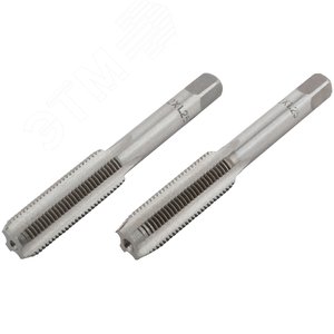 Метчики метрические, легированная сталь, набор 2 шт М12х1.25 мм - фото 2