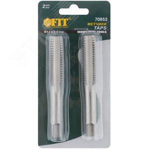 Метчики метрические, легированная сталь, набор 2 шт М14х2.0 мм - фото 3