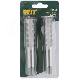 Метчики метрические, легированная сталь, набор 2 шт М16х2.0 мм - фото 3