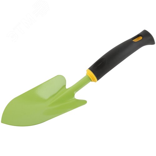 Совок посадочный широкий , прорезин. ручка , 360 мм. - фото 2